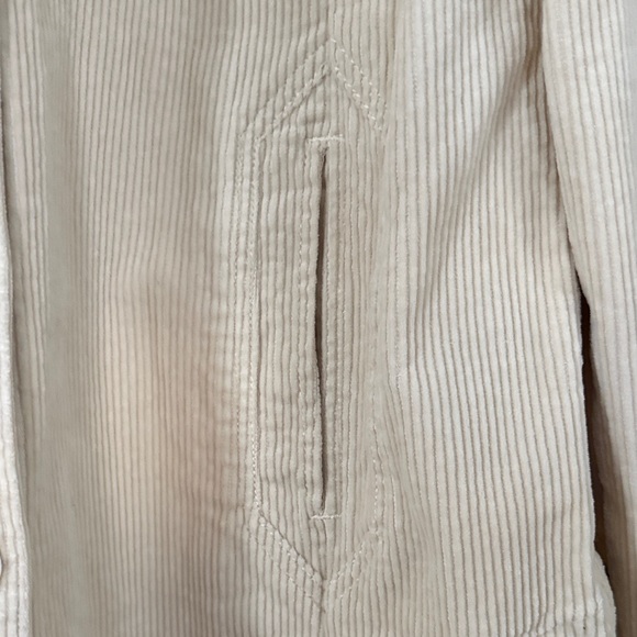 CAbi Ivory Corduroy Utility Jacket Sz.M - Picture 6 of 7